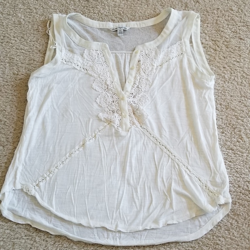 Lace Detail Top